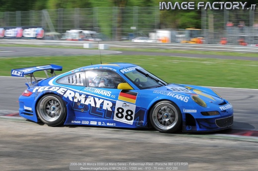 2008-04-26 Monza 0330 Le Mans Series - Felbermayr-Ried - Porsche 997 GT3 RSR